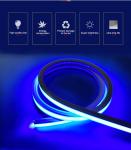 Silica gel IP67 12*12mm Flexible Silicone Flex Tube 12VDC