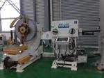 Metal Sheet Straightening Machine , Press Feeding Equipment Leveling Accuracy