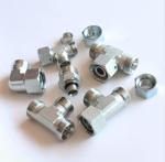 Round Head 90 Degree Elbow Jic Carbon Steel Fittings 6c9 Swivels Hydraulic Joint