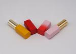 Petal Shape Pink Magnetic 3.5g Aluminum Lip Balm Tubes