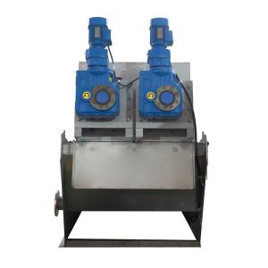 Quality Clog Free Sludge Dewatering Machine 6KW Sludge Thickening Equipment wholesale
