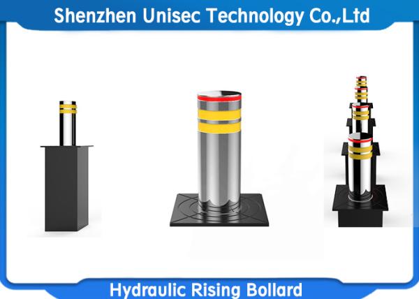 Security Machine Automatic Hydraulic Rising Lifting Bollard With ISO CE