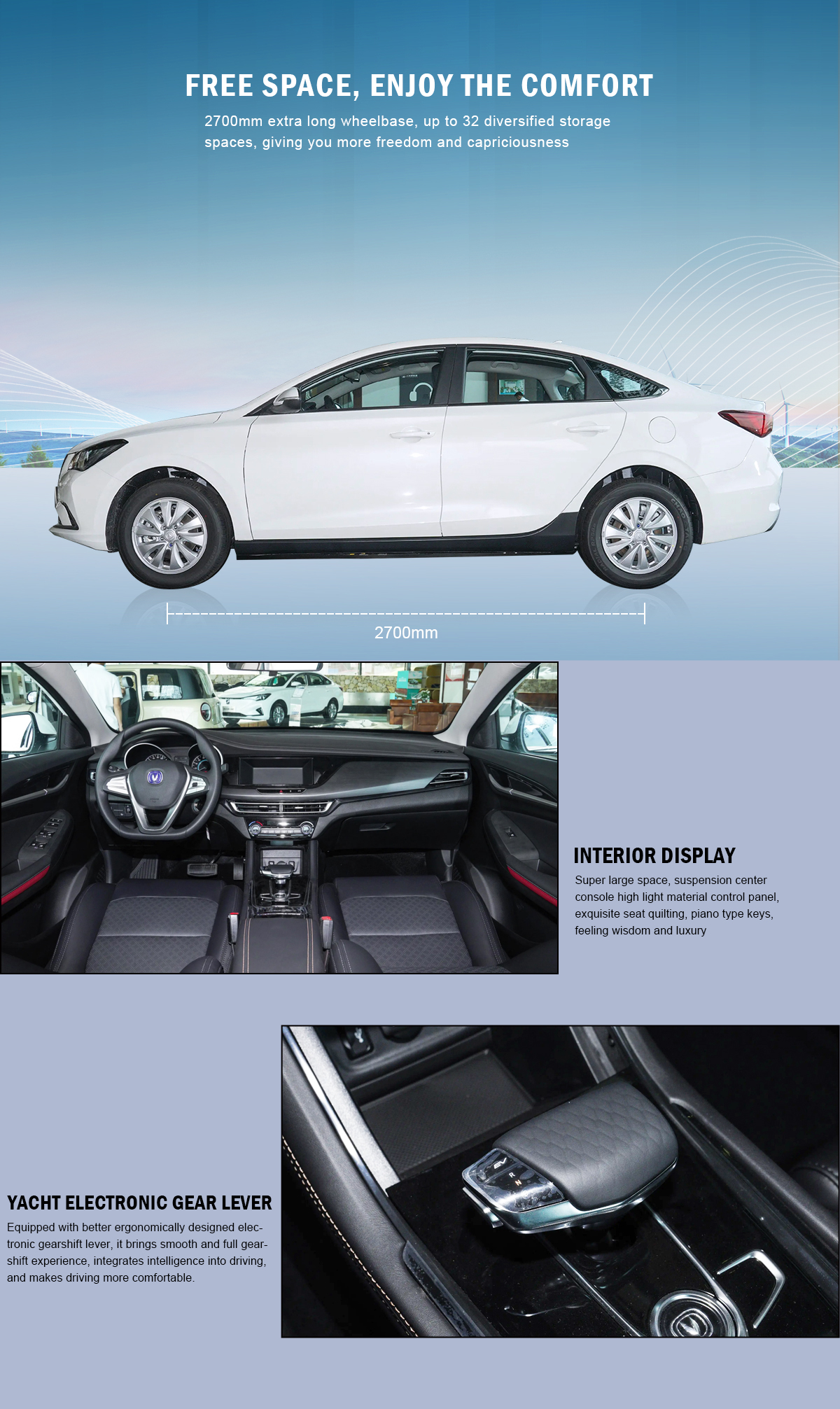 2023 2024 Year Changan EADO Plus 1.6L GDI Manual Petrol Car 5 Seats 1.5-2.0L Displacement