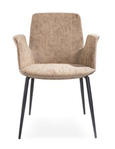 Quality Restaurant Soft PU 59x61x82cm Ergonomic Arm Chair wholesale