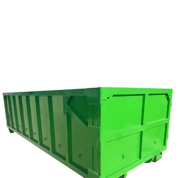 10 - 40 Yd Capacity Roll Off Dumpster Reinforced Steel Construction Debris