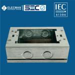IEC 61386 Steel Electrical Conduit Galvanized Junction Box 118*76*40mm