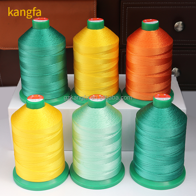240 Colours Tex90 Heavy Duty Tan Nylon Thread Size 90 250 D for Leather Jeans Weaving