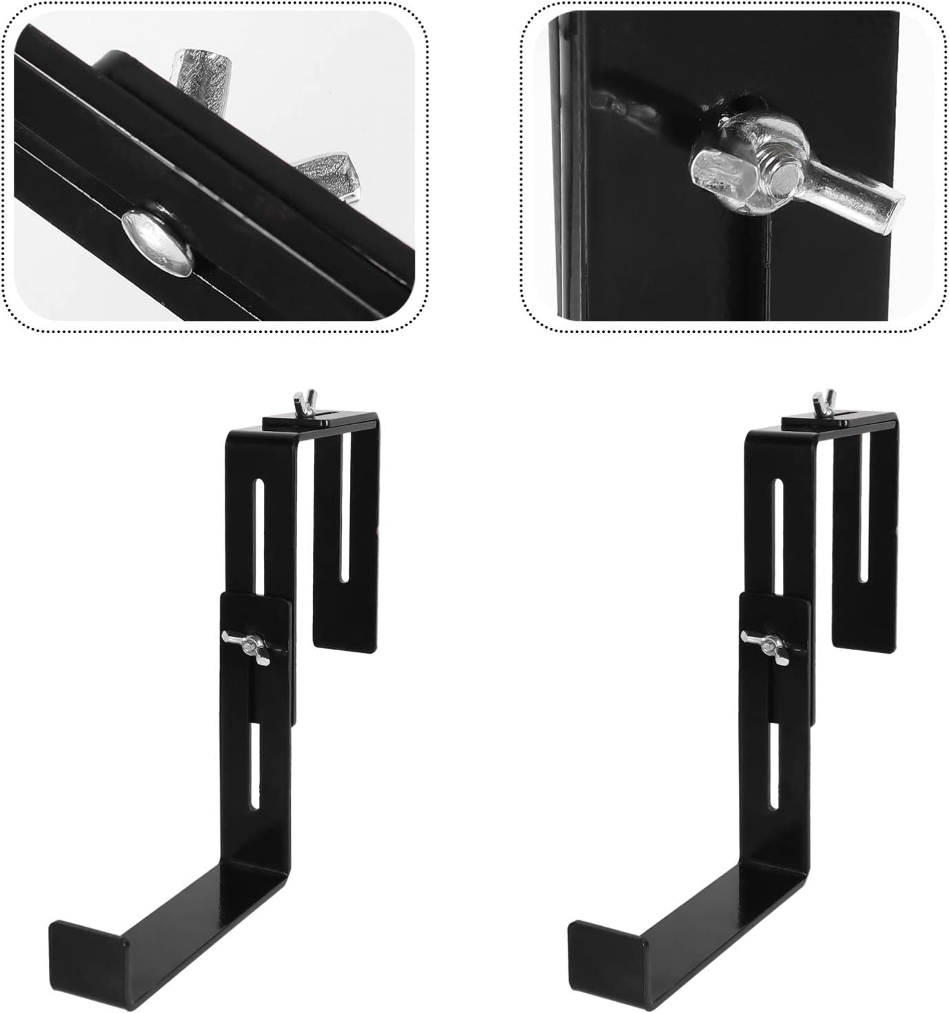 Standard Balcony Hanging Hooks Flower Window Box Brackets for Balcony Decoration