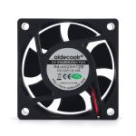 DC 12V 24V Computer Cabinet Cooling Fan 60x60x25mm 4000RPM Flange Mount