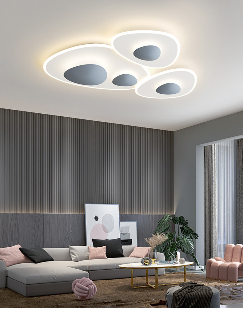 Modern Creative Minimalist Living Room Led Home Improvement Bedroom designer Ceiling Lamp(WH-MA-281)