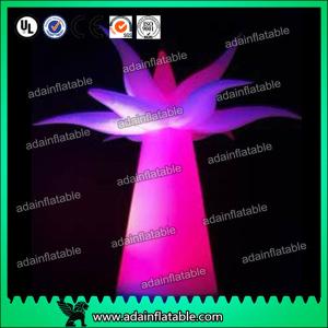 Quality 3M Festival Events Hotel Decoration Inflatable Flower Tree With LED Light wholesale