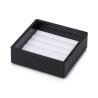 Buy cheap Custom made black white 85*85*20mm acrylic soap dish for 5-star hotel guest from wholesalers