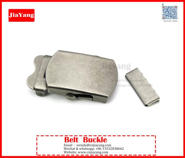 Custom metal iron release military police belt buckle