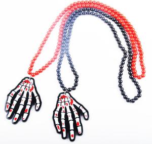 Quality goodwood latest bloody skeleton hand skeleton hand Acrylic Pendant wholesale
