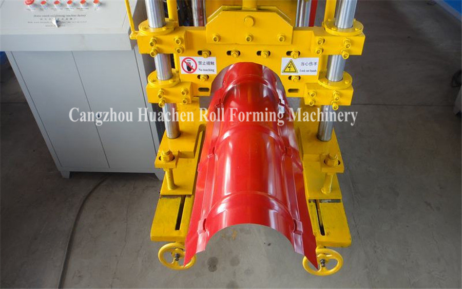 400mm 45# Steel Ridge Cap Roll Forming Machine Roof Tile Roll Forming Machine
