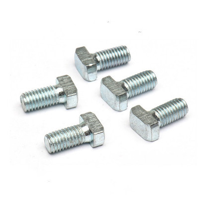 ISO9001 approved Grade 5 Zinc Plated Bolts M12 M16 T Head Bolts