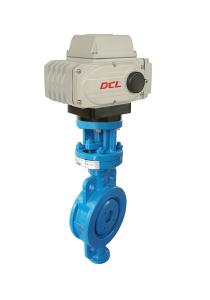 Quality 12VDC 24VDC Quarter Turn Electric Actuator With DC Brush Motor wholesale