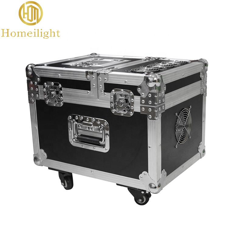 Limited Insurence 600w Dual Hazer Machine Fog Smoke Haze Machine DMX 512 with Flight Case