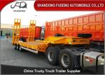 60ton 70 ton low bed semi trailer lowboy trailer for tractor truck head