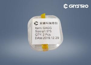 Quality Dia 1.5mm Scintillation Ce GAGG Scintilation Single Crystal Rod wholesale
