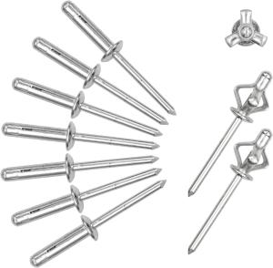 China Stainless Steel Tri Fold Blind Rivets with ISO9001 2015 Certification Strong and Durable on sale