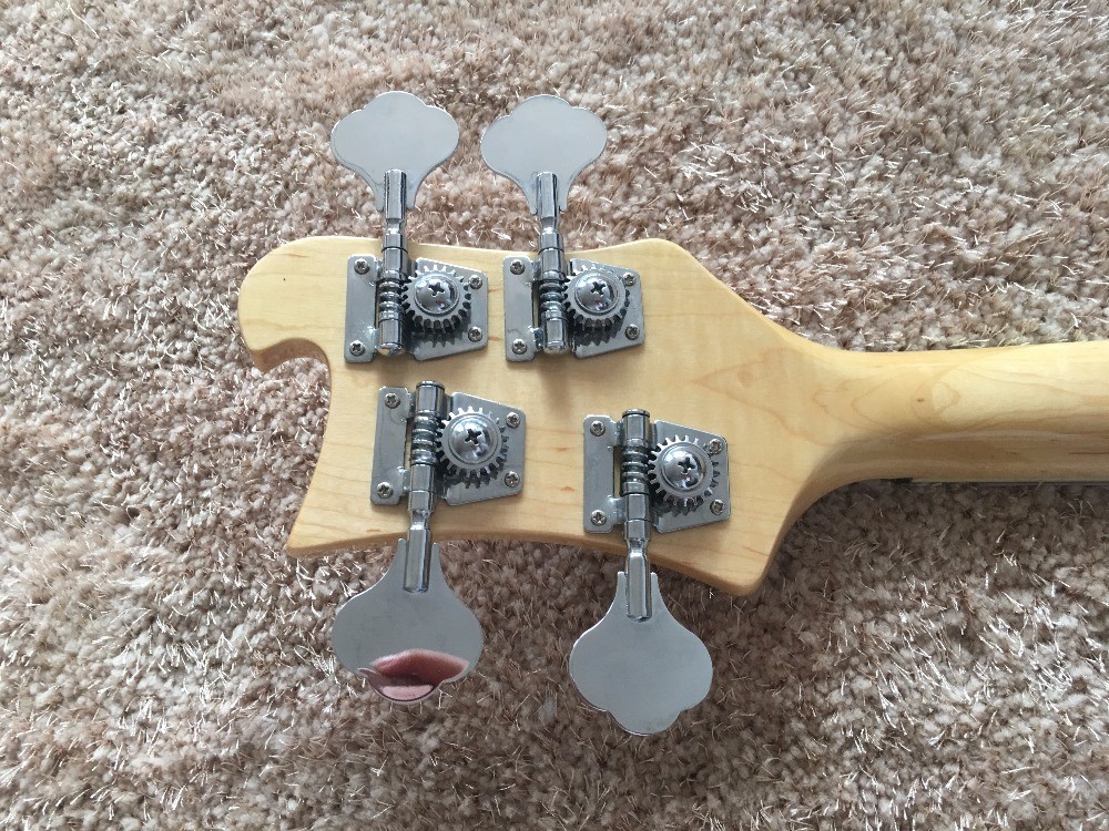 RIC BASS GUITAR 4003 Natural color set in neck Rosewood fingerboard shark inlay with custom bridges