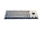 Panel Mounting 63 Cherry Keys Industrial Trackball Keyboard