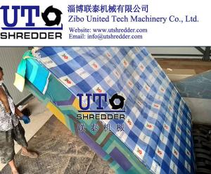 Quality United Tech hot sale waste bed shredder/ double shaft shredder, waste furniture shredder, furniture crusher, wood crushe wholesale