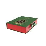 Christmas Celebration Chocolate Gift Paper Rigid Clamshell Box Packaging Fancy