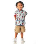 Disney Mickey Mouse Junior Bibs , Short Sleeve Bib / Smock For 1-3 Years