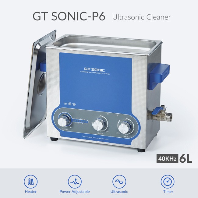 Parts Manual Ultrasonic Cleaner Mechanical Control Timer / Heater 40kHz