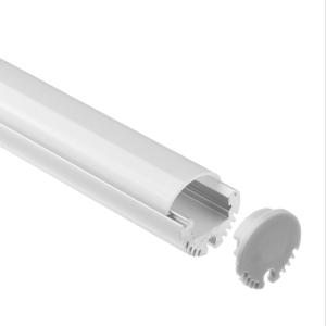 Quality Aluminium Suspended LED Profile Heat Dissipation Round LED Extrusion Anodized wholesale