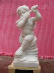 Child marble sculpture