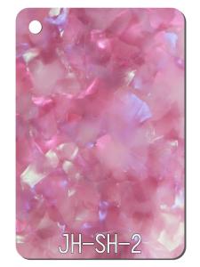 Quality Pink Floral Shell Texture Design Acrylic Sheet Waterproof 48 X 96 Acrylic Sheet wholesale