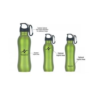 Quality 750ml stainless steel sports bottle with carabiner wholesale