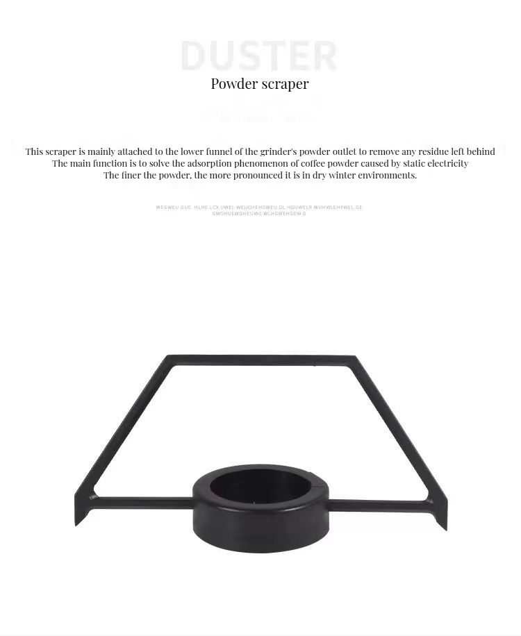 White Aluminum Steel Burr Manual Coffee Grinder for Home kfj127