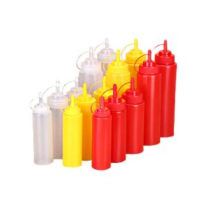 Quality 2in Dia 8 Oz 24oz Plastic Seasoning Bottle For Salad Dressing ODM wholesale