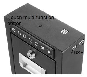 Teaching Camera Document Scanner 10 Mega Pixels A4 Style Black Wall Mount Visualizer