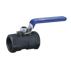 Quality 1 PC 2000WOG Reduced Port Ball Valve Carbon Steel With BSPT / NPT Thread wholesale