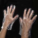 Food Safe Disposable Plastic Gloves Powder & Latex Free Dust Resistant