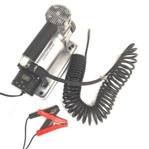 Quality High Pressure Metal Car Air Compressor Heavy Duty Car Air Pump With Hose wholesale