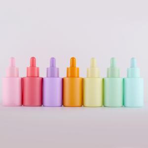 Quality 30ml 40ml Glass Cosmetic Containers Essential Oil Dropper wholesale