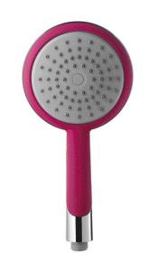 Quality ABS Bathroom Shower Spare Parts 126mm Modern Handheld Shower Head wholesale