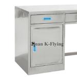 Three Drawers Stainless Steel Medical Cabinet ISO Approval