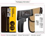 Kaemeasu 1300℃ Industry High Temperature Infrared Thermometer Gun 170g