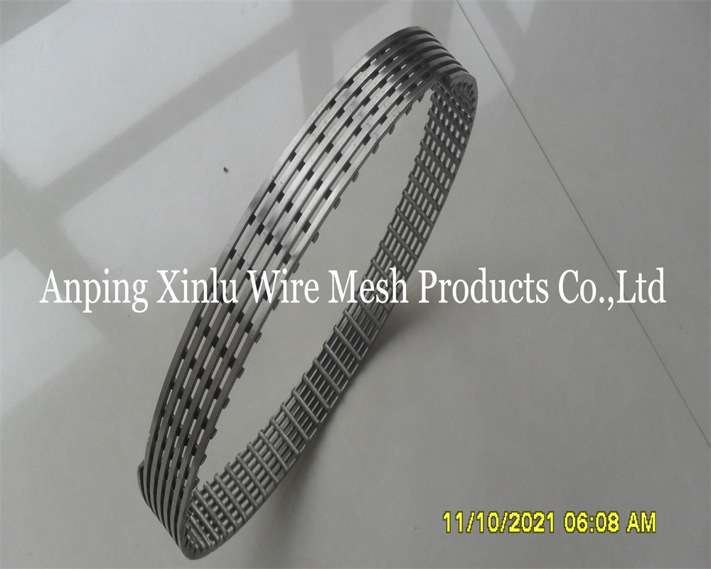 High Temperature Stainless Steel304 Profile Wire Screen Pipe with External Circumferential Inverted Wire and Axial Inter