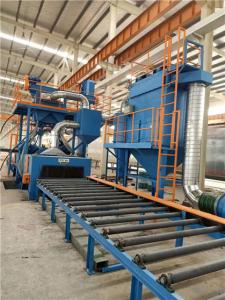 Quality PLC Automatic Shot Blasting Machine Castings Parts Steel Structure Cleaning wholesale