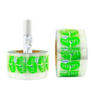 Quality Shine Custom Cosmetic Labels Waterproof Perfume Bottle Labels Stickers wholesale