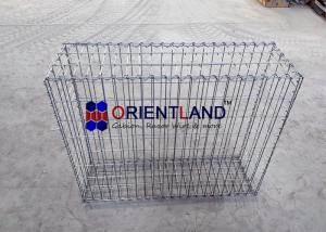 Quality 4.0mm Welded Gabion Baskets / Gabion Spiral Wire Connection Galfan Coated wholesale
