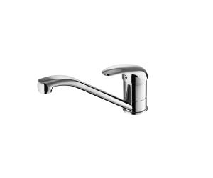Quality Extra Solid Design Kitchenroom Single Lever Sink Mixer Tap Chrome wholesale